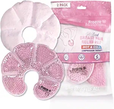 Magic Gel Breast Therapy Pack Nursing Pads Cold & Warm Compress for  Breastfeeding, 5-Pack 