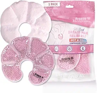 Hot and cold packs to soothe engorgement are a must-have breastfeeding product.