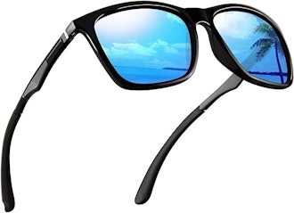 monrich Rectangular Polarized Sunglasses
