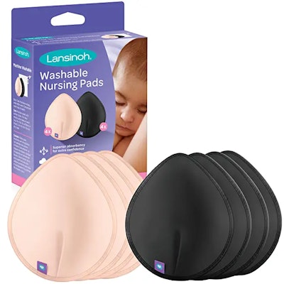Enjoy breastfeeding with comfort & protection. Bushi Silicone Nipple Pads:  Hypoallergenic, breathable, heat resistant & reusable.