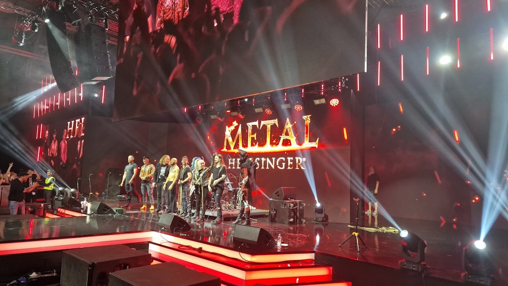 The Metal: Hellsinger concert at Gamescom 2022.