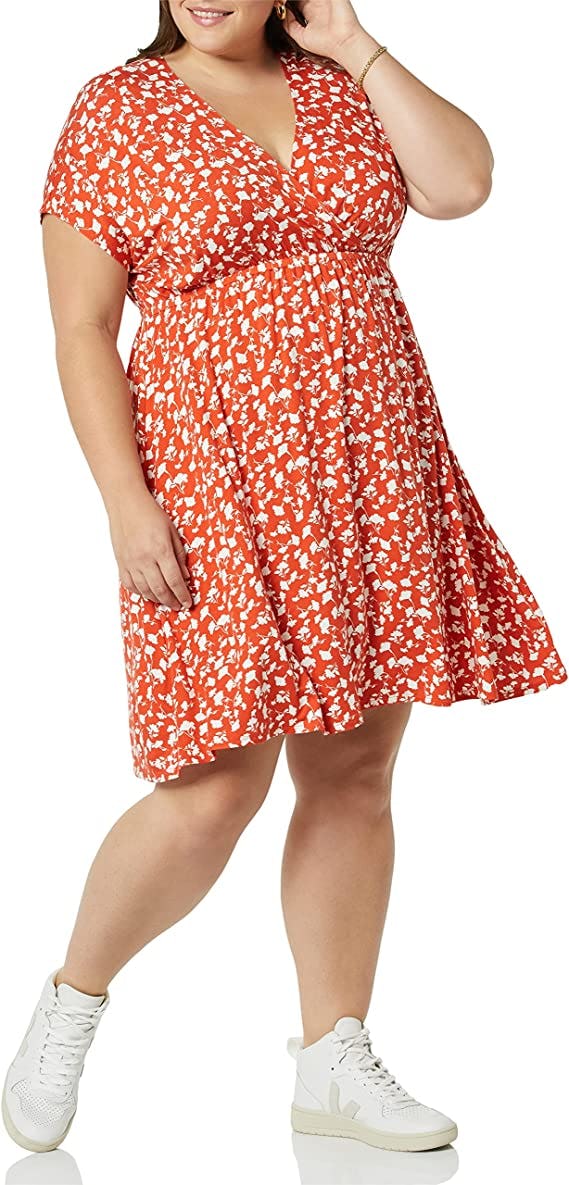 Amazon Essentials Surplice Dress