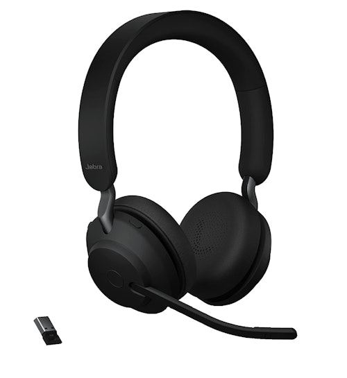 Jabra Evolve2 65 UC Wireless Headphones with Link380a