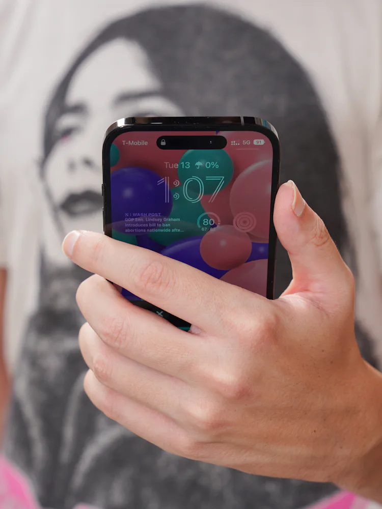 Goodbye notch, hello Dynamic Island on the iPhone 14 Pros.