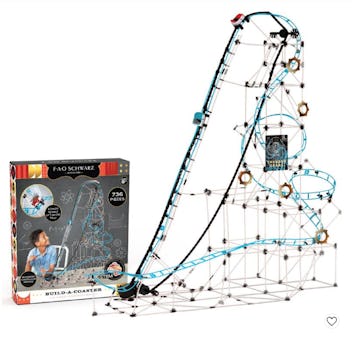 FAO Schwarz Roller Coaster Building Set 736pc