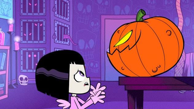 Watch Teen Titans Go: “Caramel Apples / Halloween” and “Scary Figure Dance” on Cartoon Network and H...