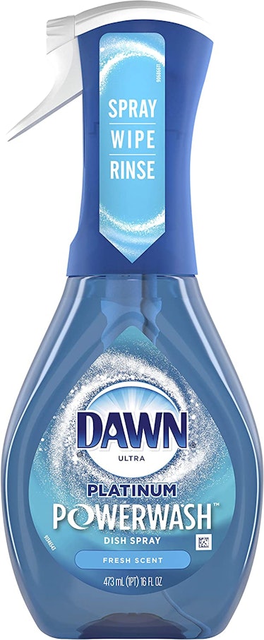 A sneaker-cleaning hack is to use Dawn Platinum Powerwash Dish Spray