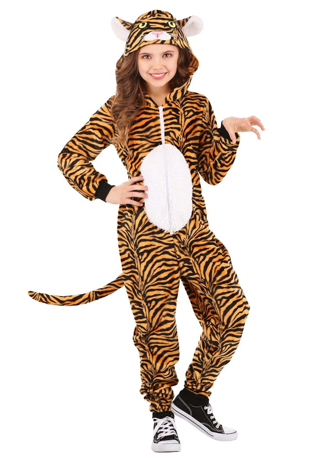 mother daughter halloween costume tigeer