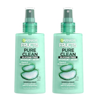 This leave-in detangler is infused with aloe vera and easy to use. 