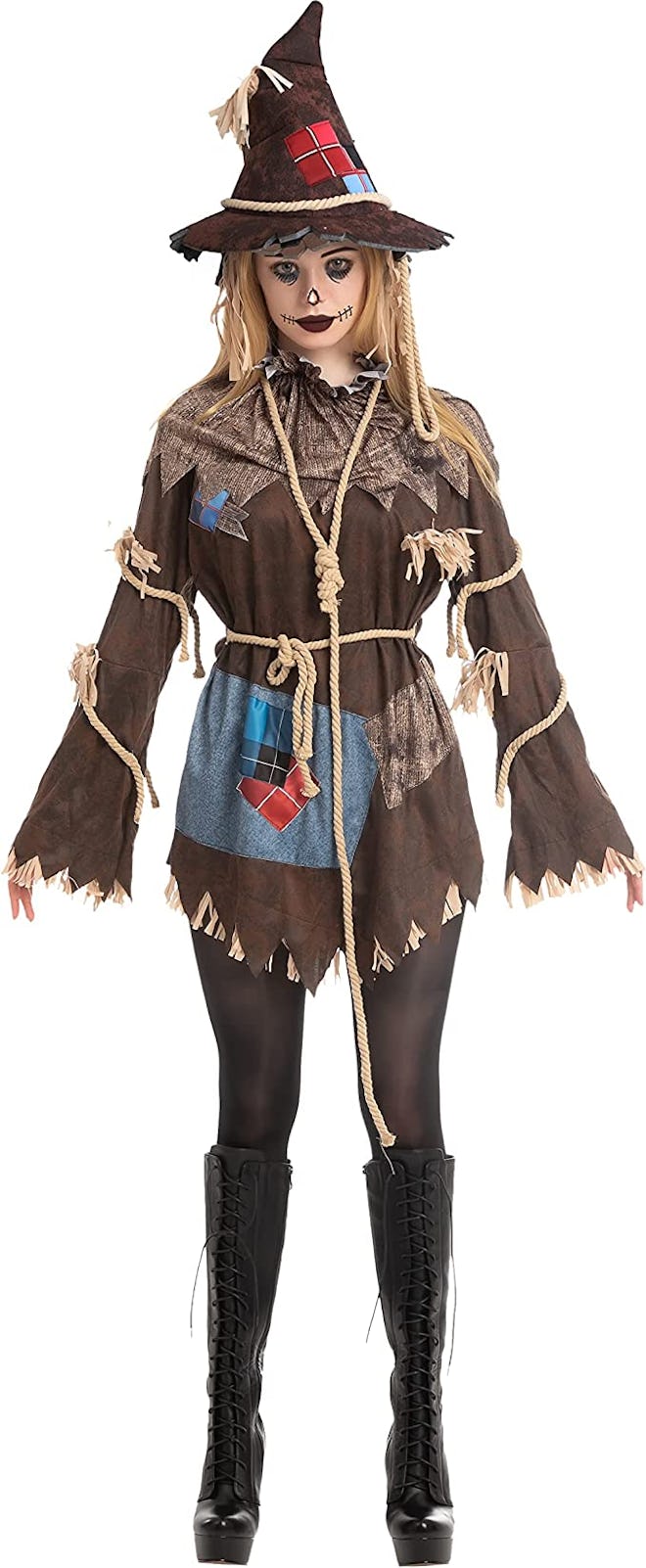 mother daughter halloween costume scarecrow
