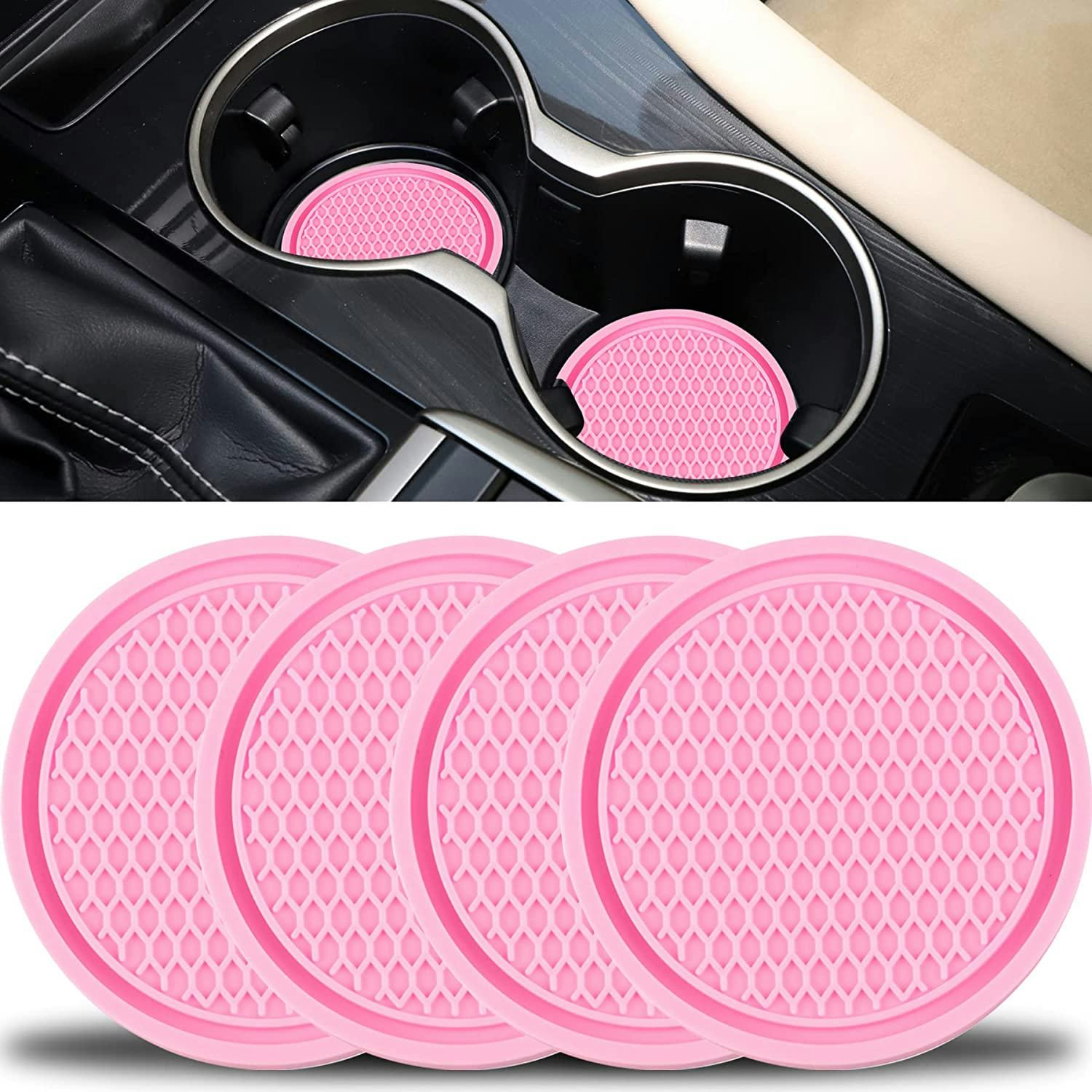 SINGARO Car Cup Coaster (4-Pieces)