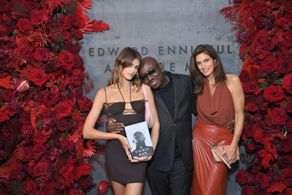 Kaia Jordan Gerber, Edward Enninful, Cindy Crawford attend Edward Enninful OBE "A Visible Man" book ...