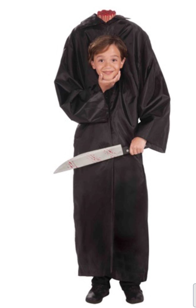 Kid's Headless Human Costume