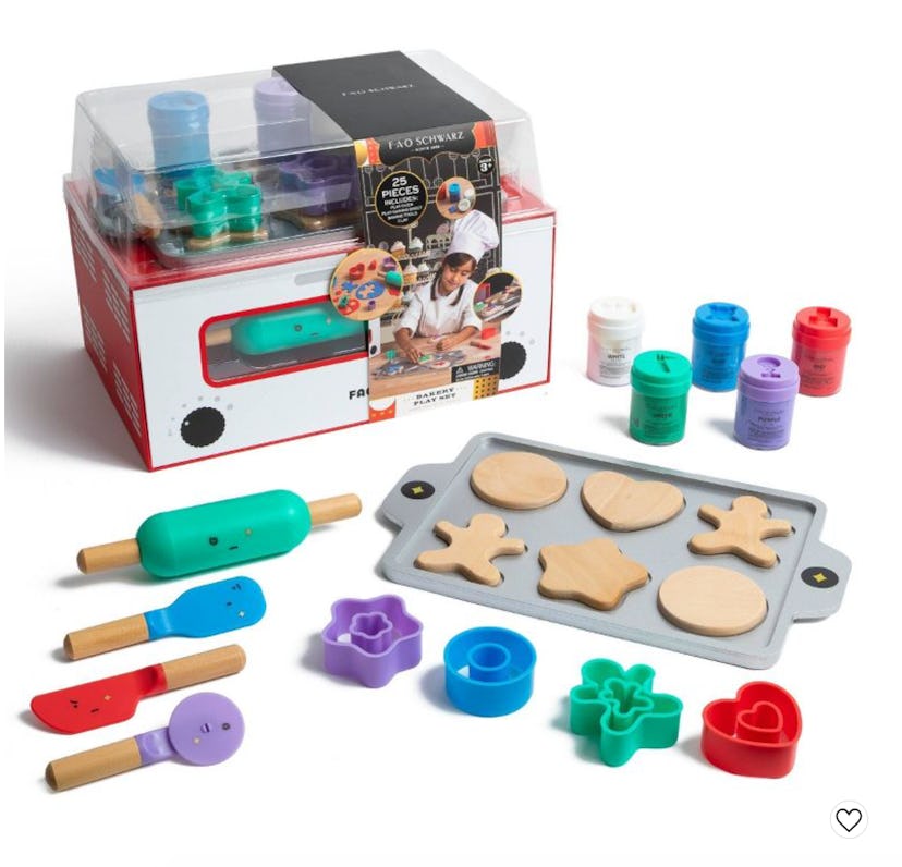 FAO Schwarz Make-Believe Bakery Oven Cookie Decorating Clay Play Set