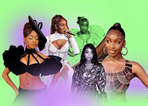 Normani wearing outfits that express her authentic aesthetic.