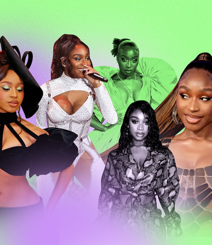 Normani wearing outfits that express her authentic aesthetic.
