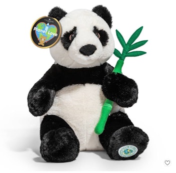 FAO Schwarz Planet Love Recycled Bottle Panda - 10" Toy Plush