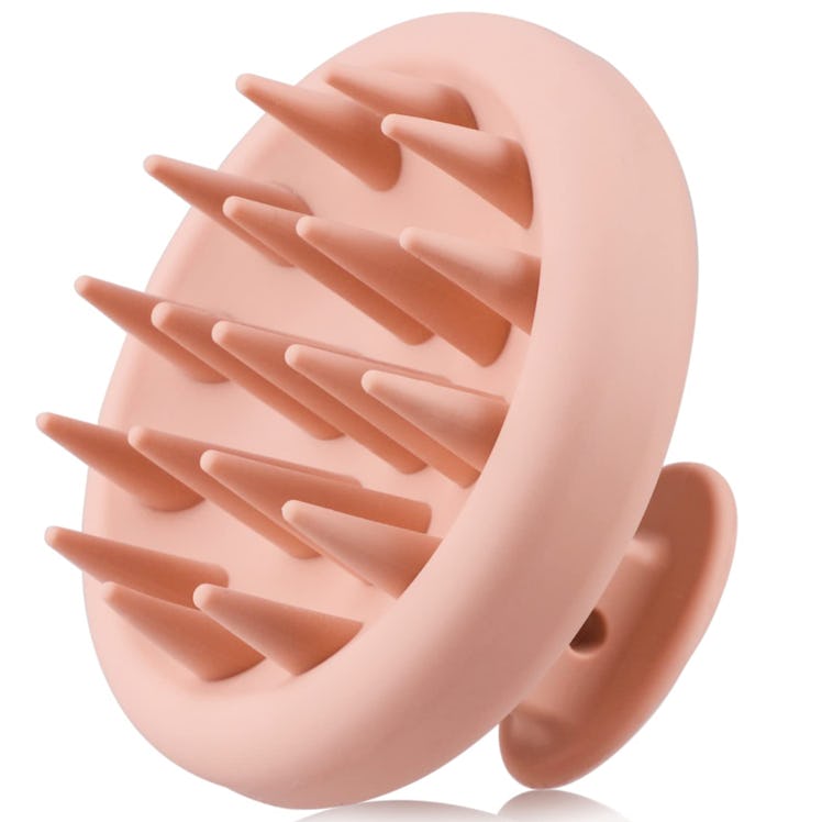 Get thicker hair using Scalp Massager Shampoo Brush