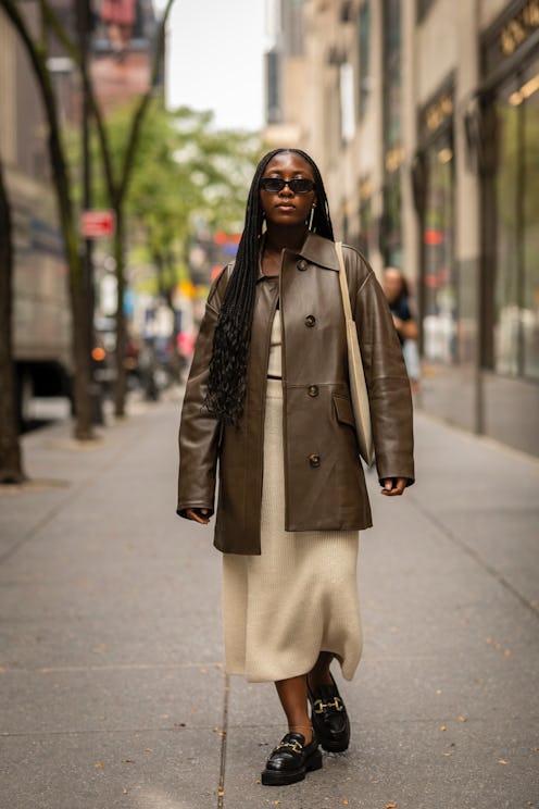 Annie Blay wearing Vince