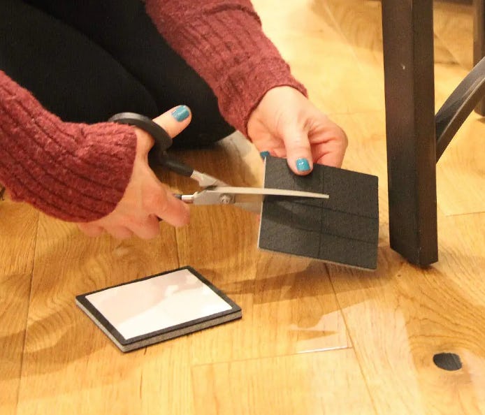 SlipToGrip Non-Slip Furniture Gripper Pads (8-Pack)