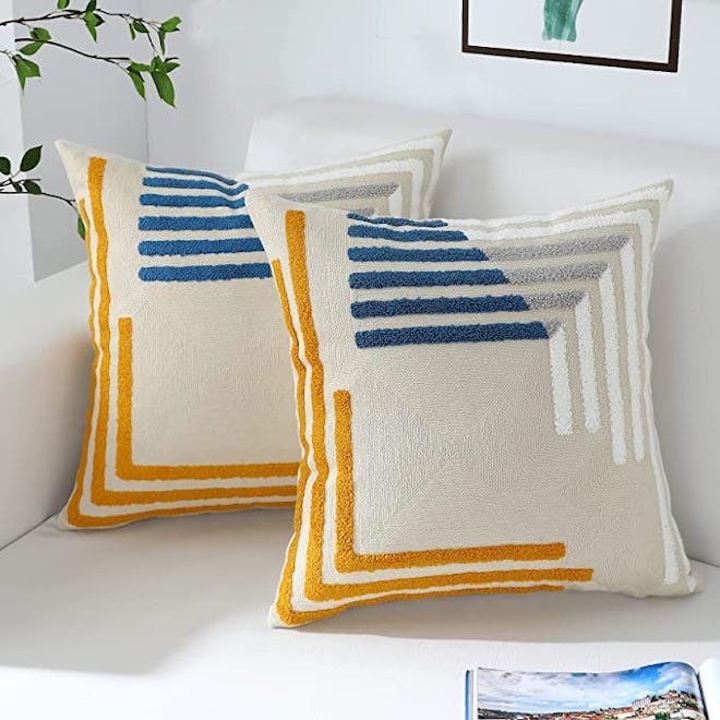 Oirpro Boho Throw Pillow Covers (Set of 2)