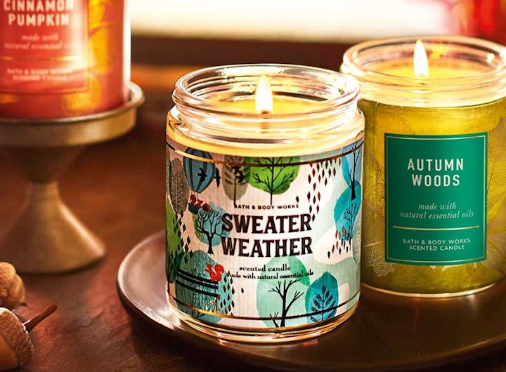 Bath & Body Works best of fall collection.