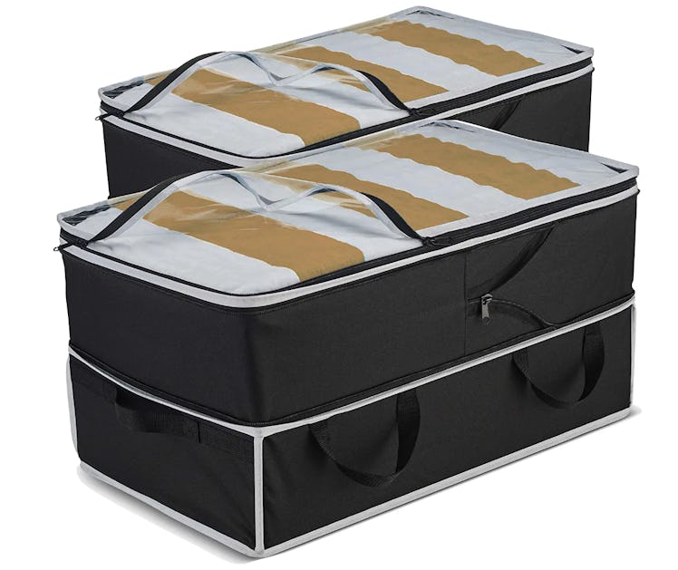 ZOBER Expandable Clothes Storage Bags (2-Pack)