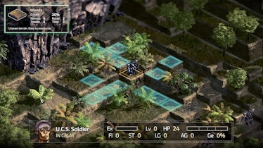 screenshot from Front Mission 1st Remake