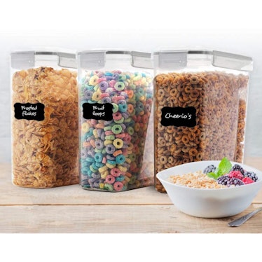 Simple Gourmet Cereal Container Storage Set (4 Pieces)