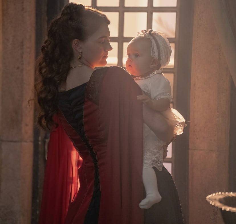 Emily Carey as Alicent Hightower in House of the Dragon