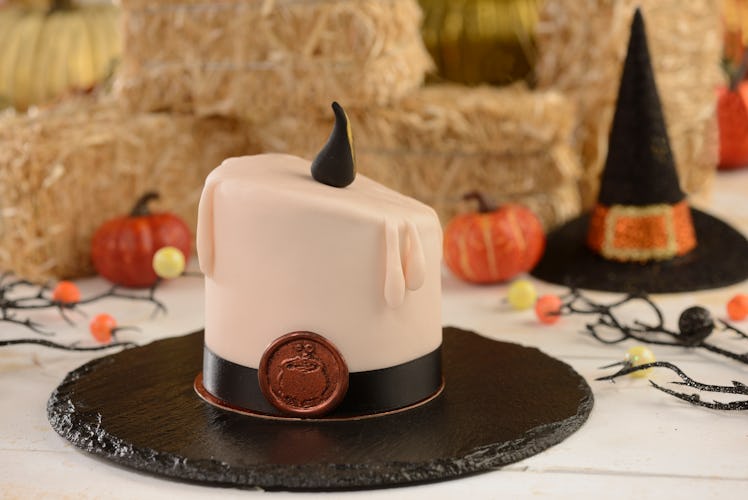Disney World Halloween treats you don't need a park ticket to get include a black flame candle cake ...