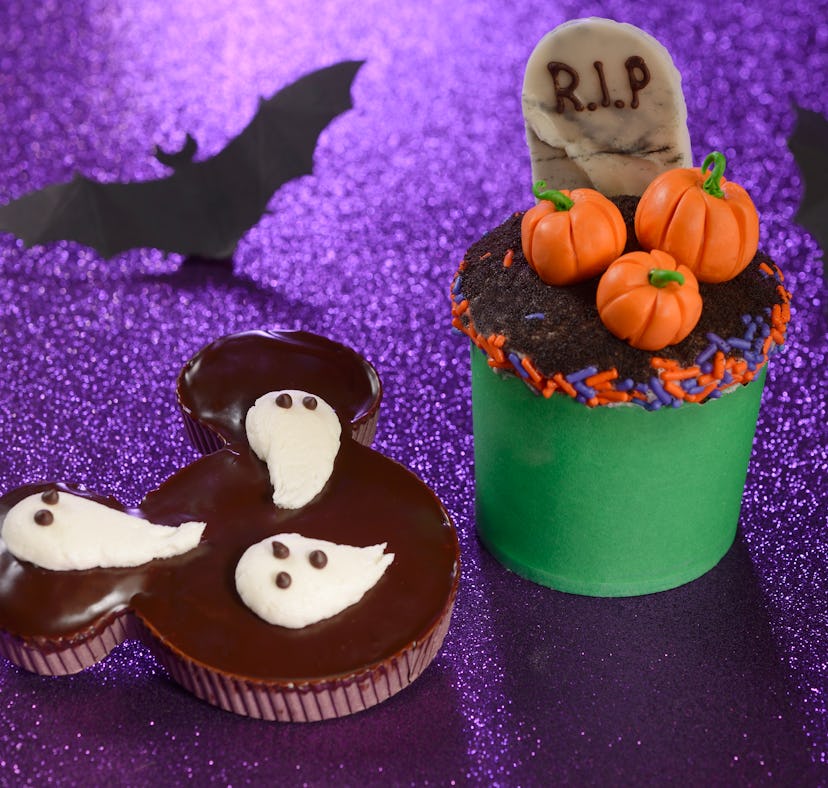 Disney World Halloween treats you don't need a park ticket to get include brownies and cupcakes.