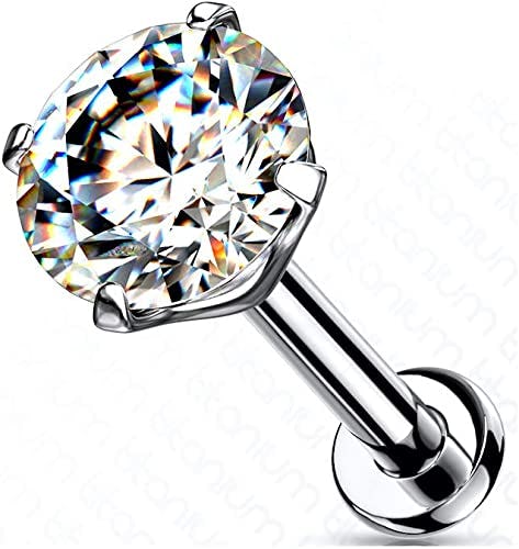 Amelia Fashion Implant-Grade Titanium Labret