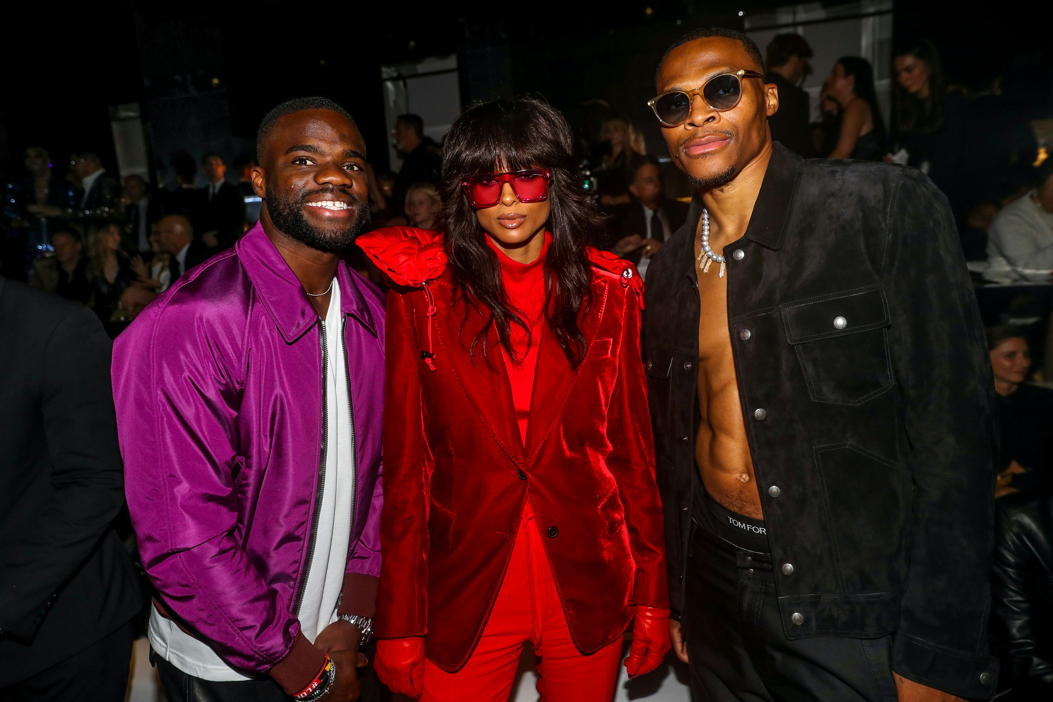 Frances Tiafoe, Ciara, Russell Westbrook