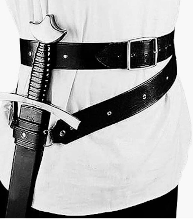 Faux Leather Sword Belt