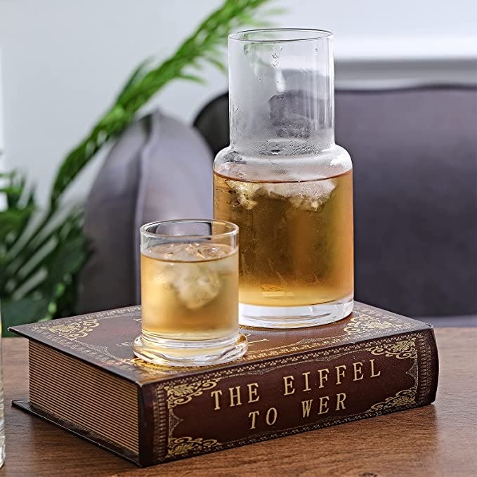 Lancici Bedside Carafe and Glass Set