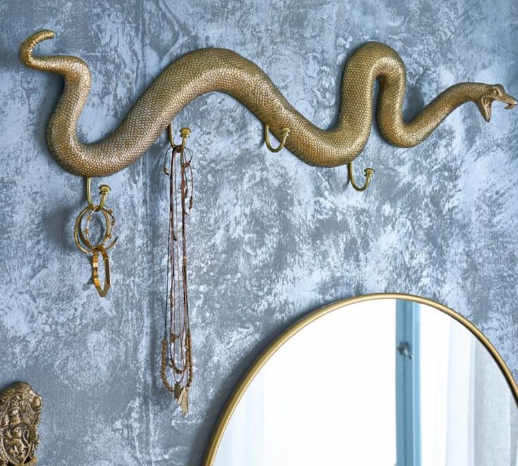 The Harry Potter Brass Nagini Wall Hook Is One Of The Best-selling Harry Potter Hogwarts Halloween D...