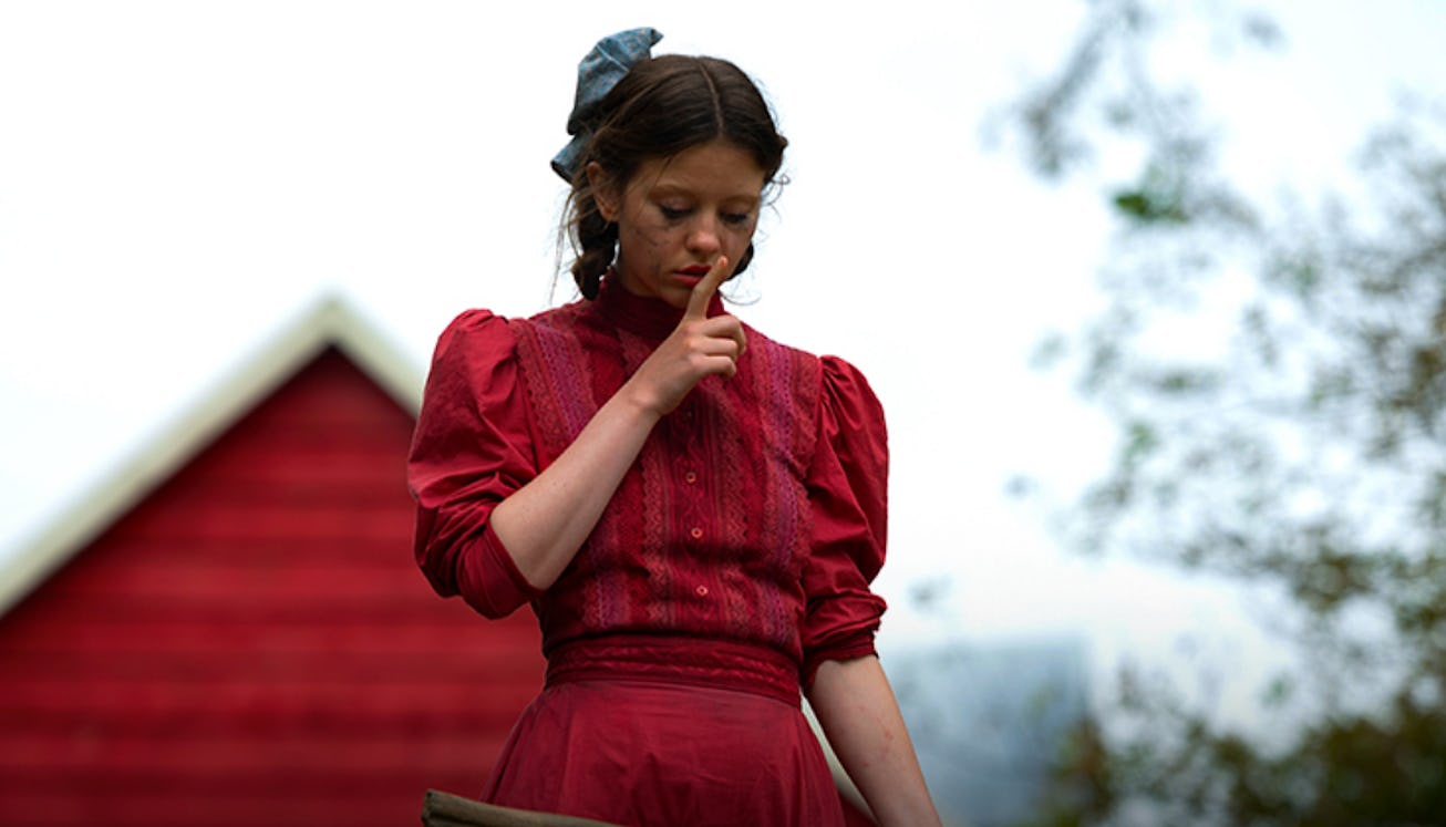 Mia Goth stars at 'Pearl' - playing a compelling antihero.