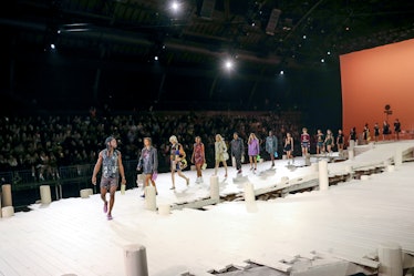 the scene at the coach spring 2023 show