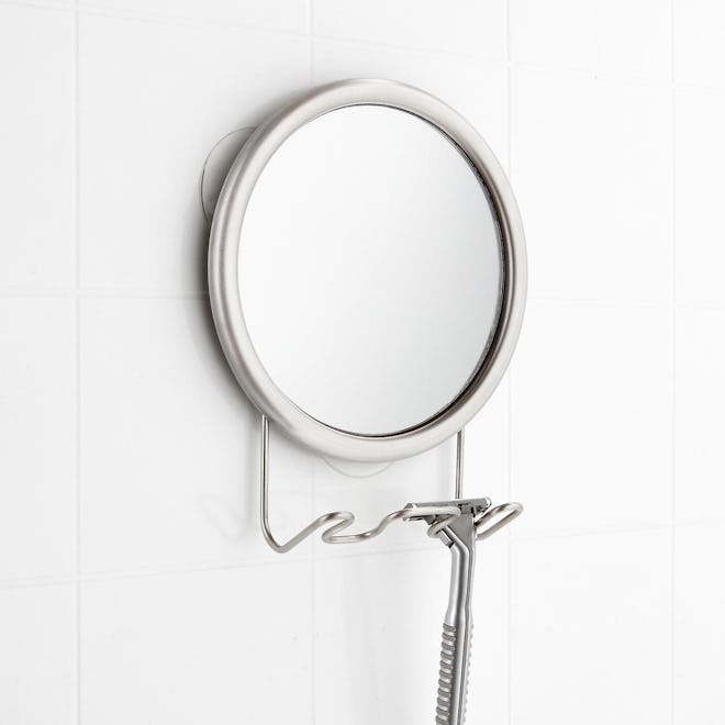 Stainless Fogless Suction Mirror