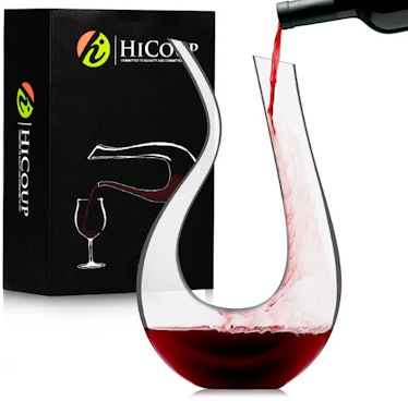 HiCoup Red Wine Decanter with Aerator