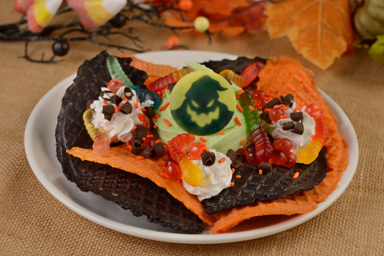 Disney World Halloween treats you don't need a park ticket to get include soft serve nachos inspired...