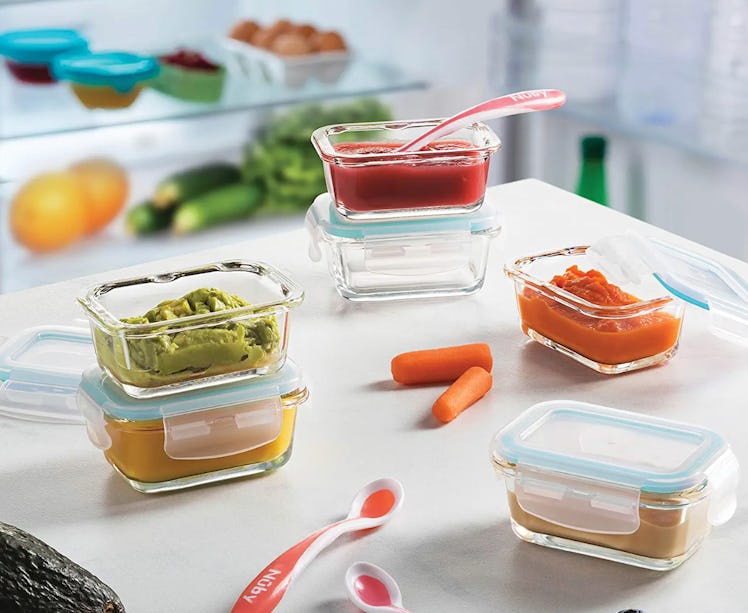 FineDine Glass Food Storage Containers (6-Pack)