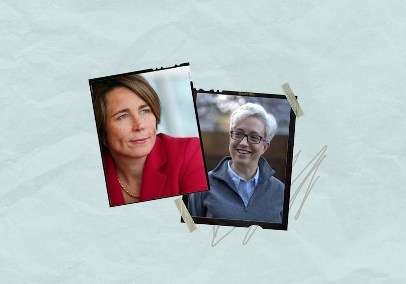 Tina Kotek is running for governor of Oregon, and Maura Healey is running for governor of Massachuse...