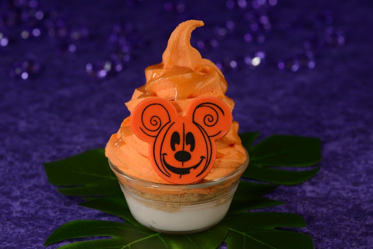 Disney World Halloween treats you don't need a park ticket to get include pumpkin spice soft serve. 