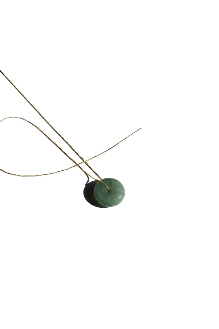 SEREE Jade Pendant Necklace