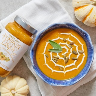 Trader Joe's pumpkin bisque remains one of their favorite fall products.