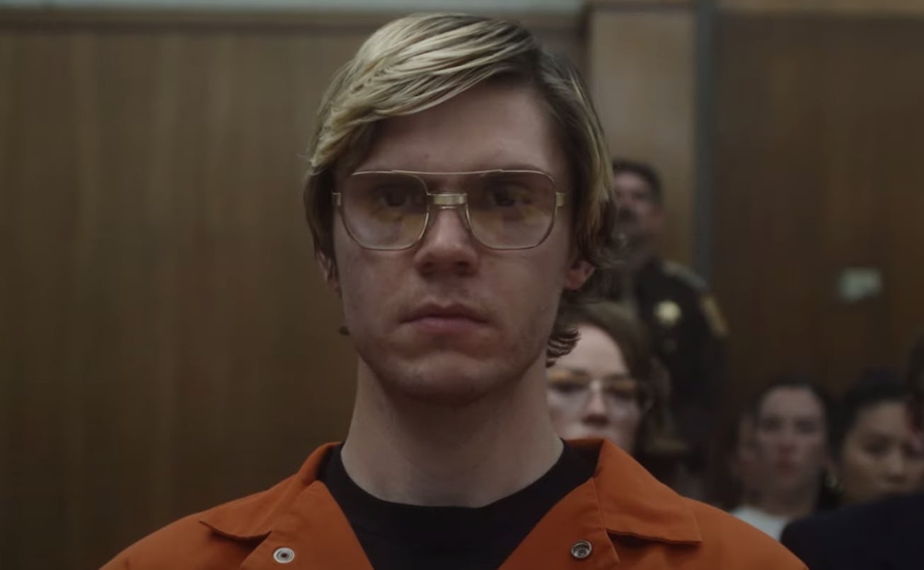Evan Peters in The Jeffrey Dahmer Story trailer from Netflix