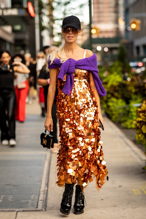 Street Style Photo New York Fashion Week