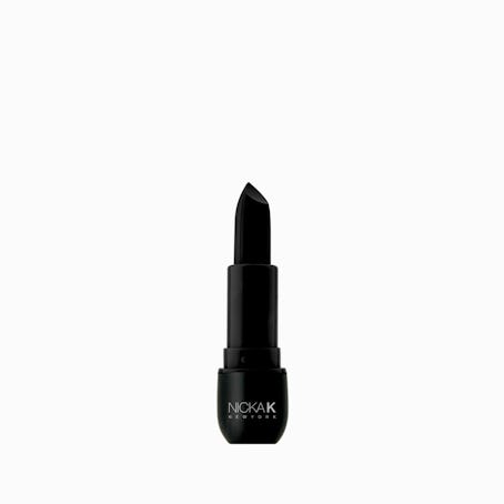 Nicka's Vivid Matte Lipstick in Black.